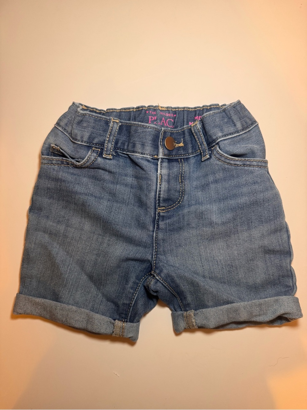 The Children’s Place Girls Cuffed Denim Shorts
